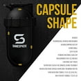 thumbnail image 3 of ShakeSphere Tumbler VIEW: Protein Shaker Bottle with Side Window, 24oz, Matte Gray, 3 of 3