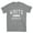 Graphite Heather, variant on White Georgia Classic Established Men's Cotton T-Shirt