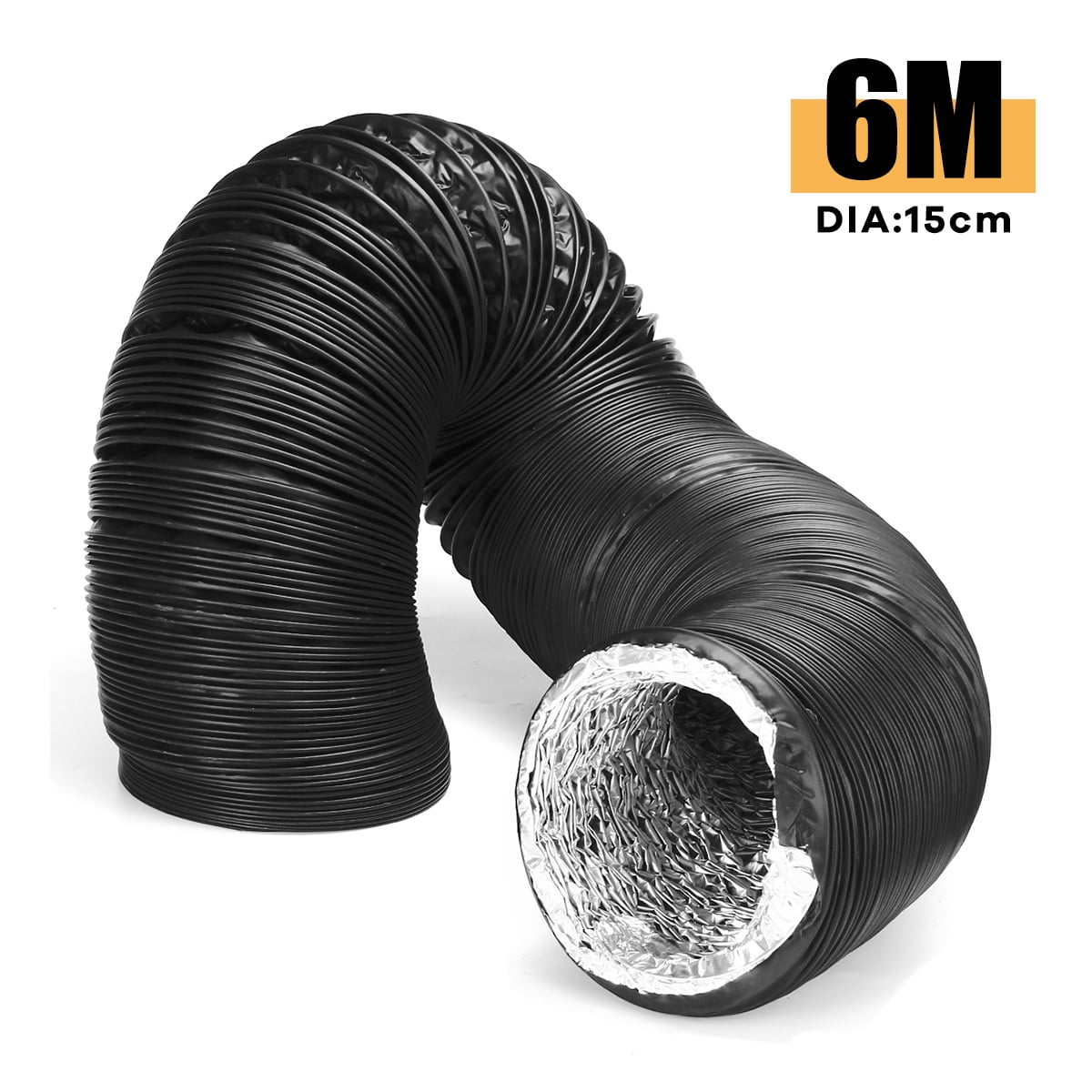 1.5M/3M/6M Flexible Extension Air Conditioner Exhaust Ventilation Pipe