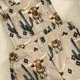 thumbnail image 5 of Kids Toddler Baby Boy Girl Farm Outfit Cowboy Cow Print Overalls Sleeveless Suspender Shorts Jumpsuit Romper Western Clothes, 5 of 7