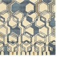 thumbnail image 4 of Bowery Hill 96''x132'' Transitional Wool Hand Tufted Rug in Ivory/Gray, 4 of 4