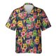 thumbnail image 3 of Camisa hawaiana con estampado 3D de ukelele para hombre, camisas hawaianas con patrón de instrumento musical, blusas holgadas de verano, blusas con solapa de calle, 3 of 5