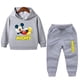 thumbnail image 2 of Conjunto de sudadera con capucha para niños, ropa para niños, ropa para bebés, suéteres casuales con capucha de Mickey, sudadera con capucha y pantalones, 2 piezas/conjunto, 2 a 14 años, 2 of 5