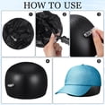 thumbnail image 3 of unbranded 2Ud Organizador De Gorras Inflable Negro Para Exhibición Y Almacenaje Práctico, 3 of 6