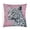 Pattern, variant on Pink And Black Zebra Print Pillows Cover 16"x16" Animal Stripe Modern Sofa Throw Pillow Cover Pillow Bed Cover for Couch Car Sofa - No Insert