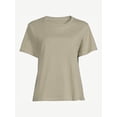 thumbnail image 5 of Free Assembly Women's Crop Box Tee with Short Sleeves, Sizes XS-XXL, 5 of 8