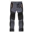 thumbnail image 6 of Blekii Men's Quick-Dry Hiking Pants, Windproof Water-Resistant Softshell Trousers, Stretch Outdoor Climbing Pants for Couples, Lightweight Trekking Bottoms, Durable for Mountain, 6 of 6