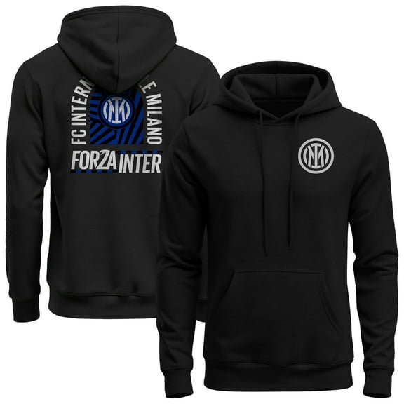 Men's 1863FC  Black Inter Milan True Glory Fleece Hoodie