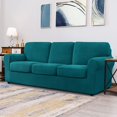 thumbnail image 2 of CHUN YI Stretch Checks Spandex Sofa Cover Separate Backrests Cushions Cover Slipcover, 2 of 5