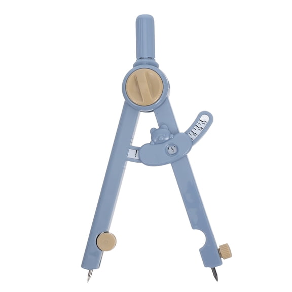 Geometric Compass for Geometry Math Drawing Student Use Blue