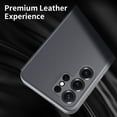 thumbnail image 6 of Kryonix for Samsung Galaxy S26 Ultra Smart Wallet Phone Case, Protective Cover with Smart Small Screen View, Finger Tap Control, Slim Design, Card Holder Pocket, PU Leather Flip Cover, Gray, 6 of 8