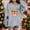 Gray#3, variant on Kids Christmas Hooded Pullover Soft Long Sleeve Casual Solid Color Cute Print Fall Winter Everyday Comfortable Christmas Gifts Tops for Children 3-14 Years(White#5,4 Years)