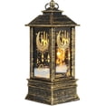 thumbnail image 1 of Black Candelabros Vintage, Velas Led Sin Llama, Linternas De Velas De Jardín, 1 of 3