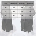 thumbnail image 5 of Barber Jacket For Men, Hair Stylist Grooming Smock Vest Shirt, Black, 5 of 5