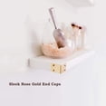 thumbnail image 5 of Willow & Grace Wooden Floating Wall Shelves, White, 36 Inch, (Set of 2), 5 of 7