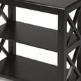 thumbnail image 2 of Vance Black Licorice Bookcase, 2 of 6