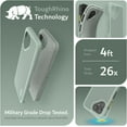thumbnail image 6 of TUDIA MergeGrip for Fairphone 6 Case Military Grade Dual Layer Shockproof Cover - Green Lily, 6 of 6