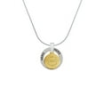 thumbnail image 2 of Delight Jewelry Goldtone Engraved Class of 2023 Hero Ring Charm Necklace, 18", 2 of 4