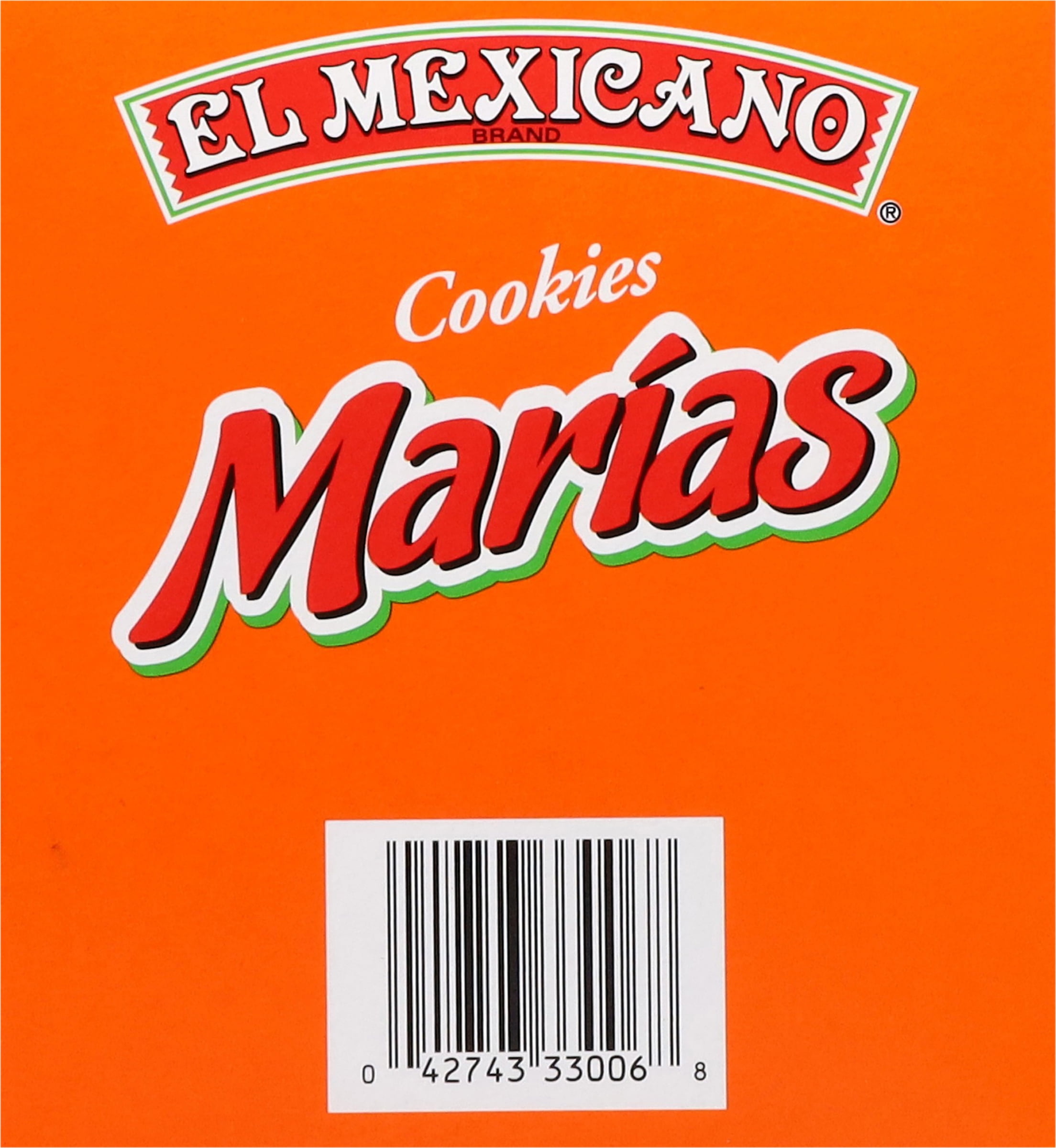 (3 pack) El Mexicano Marias Cookies, 4 Packets of 4.94 oz