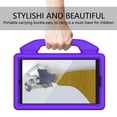 thumbnail image 2 of Kids Friendly Tablet Case for Samsung Galaxy Tab A 8.0" 2019 (Model SM-T290 or SM-T295) - Portable Handle Case EVA Foam Protector Shockproof Hard Rugged Cover with Stand (Purple), 2 of 6