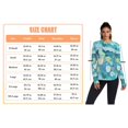 thumbnail image 3 of FORMRS Womens Long Sleeve Shirts UPF 50+ Sun Protection Quick Dry Fishing Hiking Tops, Size S-2XL, Vibrant Cat Pattern, 3 of 8