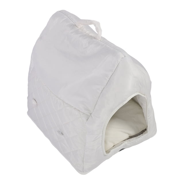 Casa Para Gatos Con Calefacción Para Exteriores, Refugio Impermeable Para Gatos Al Aire Libre Para Invierno Con Almohadilla Térmica Termostática De 35 A 55 Prevención