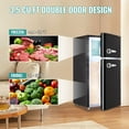 thumbnail image 6 of TACOOL Refrigerator with Top Freezer 3.5Cu.ft Two Door Small Mini Fridge with Extra Drink Space for Home Office Dorm BLACK, 6 of 8
