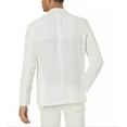 thumbnail image 3 of Tallia Mens Slim-Fit Textured Sport Coat White 38R, 3 of 6