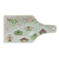 thumbnail image 1 of Birdhouse Cutting Board, Pastel Tone Nests Floral Ornaments Covered in Snow, Decorative Tempered Glass Cutting and Serving Board, in 3 Sizes, by Ambesonne, 1 of 2