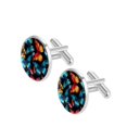 thumbnail image 2 of Butterfly Elegant Men's Cufflinks for Formal Attire, Crafted in Stainless Steel for Sophisticated Look, for Business Meetings and Special Occasions, 2 of 6