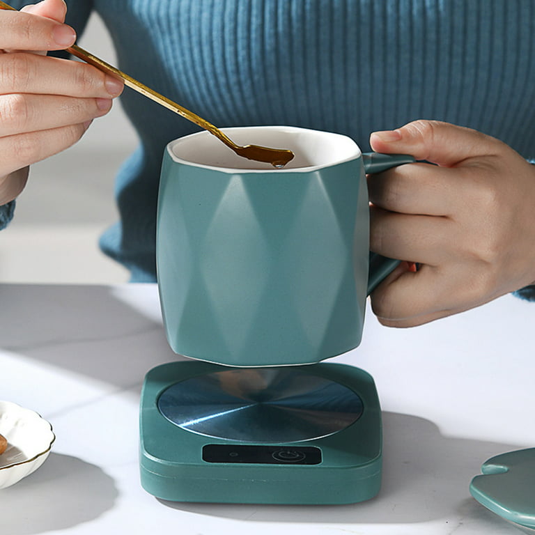Coffee Mug Warmer Warm Coaster Smart Heating Cup Thermal Insulation Co –  NexaWave Technology