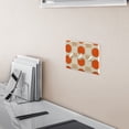 thumbnail image 5 of Yayeee Toggle Light Switch Wall Plate 2-Gang 4.56"x4.48" Decorative Outlet Cover, Orange Geometric Circles, 5 of 7