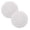 White 2Pack, variant on 2Pcs Drain Hair Catcher Silicone Hair Stopper With Suction Cup Round Shower Drain Cover Easy To Clean And Install Suit For Bathroom Bathtub Kitchen Strainers