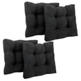 thumbnail image 1 of Coussin de Chaise de Salle à Manger en Microsuède Tufté 19 Pouces (Ensemble de Quatre), 1 of 2
