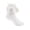 Gwz25-White, variant on Toddler Girls Hollow Eyelet Lace Ruffle Ankle Socks Satin Bow With Pearl Decor Soft Knit Princess Dress Socks,Sizes 1-2 Years