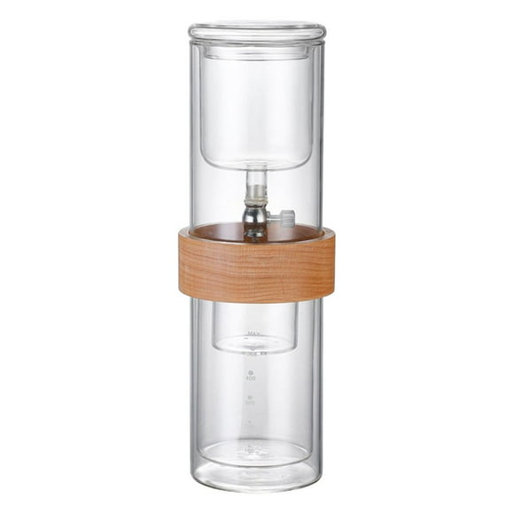 Glass Ice Drip Coffee Pot for 500ml Cold Drip Coffee Maker
