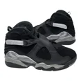 thumbnail image 2 of Ni - ke Air Jordan 8 Retro WNTR (GS) Size 5.5Y Black/Gunsmoke-Metallic Silver FN5190 001, 2 of 5