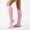czb# RD16, variant on Wuxian Cozy Socks For Women Compression Socks Solid Knee High Socks Calf Sleeve Running Cycling Fitness Sports Comfy Dailywear,RD1,L