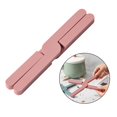 thumbnail image 3 of Salvamanteles de silicona plegables Macarena antideslizante rojo, 3 of 8