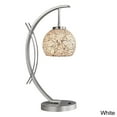 thumbnail image 3 of Woodbridge Lighting Eclipse One-light Satin Nickel Indoor Table Lamp Grey, 3 of 3