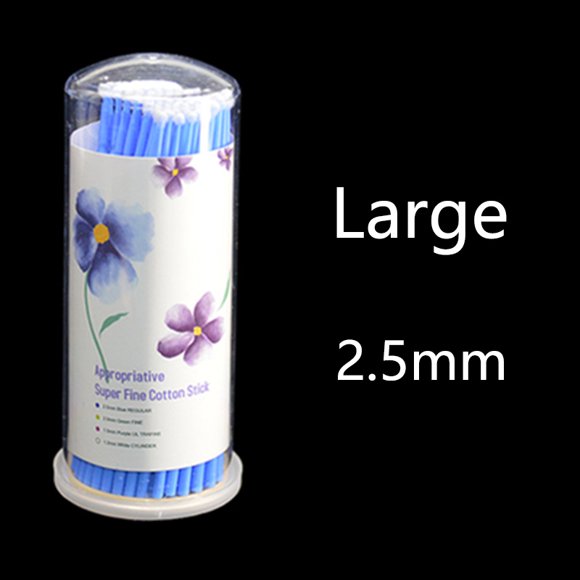 100PCS/Bottle Dental Disposable Micro Brushes Applicators Micro Brush Dentistry Odontologia Extension Tools Dentist Materials