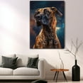 thumbnail image 5 of Great Dane Dog Space Painting Poster Unframe, Great Dane Dog Canvas Frame Ready to Hang - Bathroom Art Wall Decor - Dog Poster, 5 of 6