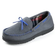 RockDove Men's Jacob Flannel Lined Moccasin Slipper