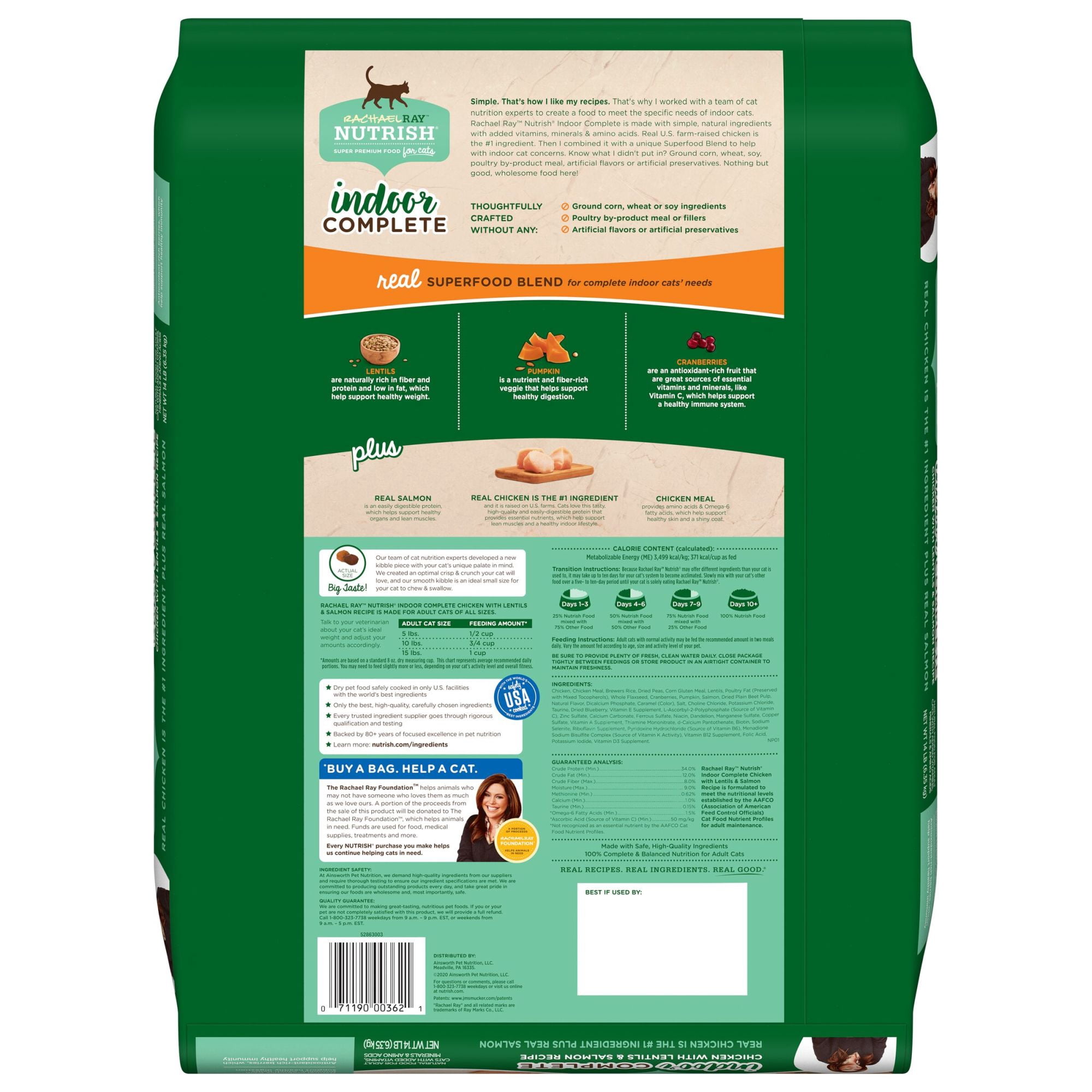 rachel ray nutrish indoor complete