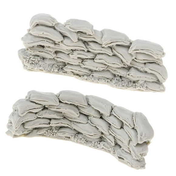 Kit de accesorios de escenario de soldado de resina 1/35 modelo bolsa de pared de bolsa de arena