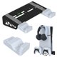 thumbnail image 1 of Likrtyny Kit Montaje en Pared Base Soporte Pantalla Con Cargador Soporte Controlador para PS5 Slim, 1 of 9
