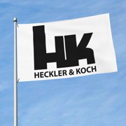 Hec-kler and K-o-c-h Flag 3x5 Ft Garden Yard House Flags Decorative Banner, Indoor Outdoor Party Home Decor