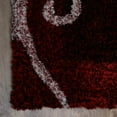 thumbnail image 6 of Rugsotic Carpets Hand Tufted Shag Polyester Eco-Friendly Area Rugs - 5'x8', Rectangle, Red, Plain Solid Design, High Pile Handmade Anti Skid Rugs for Living Room, Bed Room K00026, 6 of 7