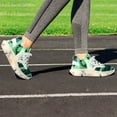 thumbnail image 5 of 2024 Geometric Lattice Women Or Men Lace Up Flat Sneakers Female Mesh Walking Footwear, 5 of 8