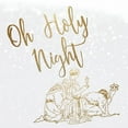 thumbnail image 2 of Kimberly, Allen 20x20 White Modern Wood Framed Museum Art Print Titled - Oh Holy Night Wisemen, 2 of 4